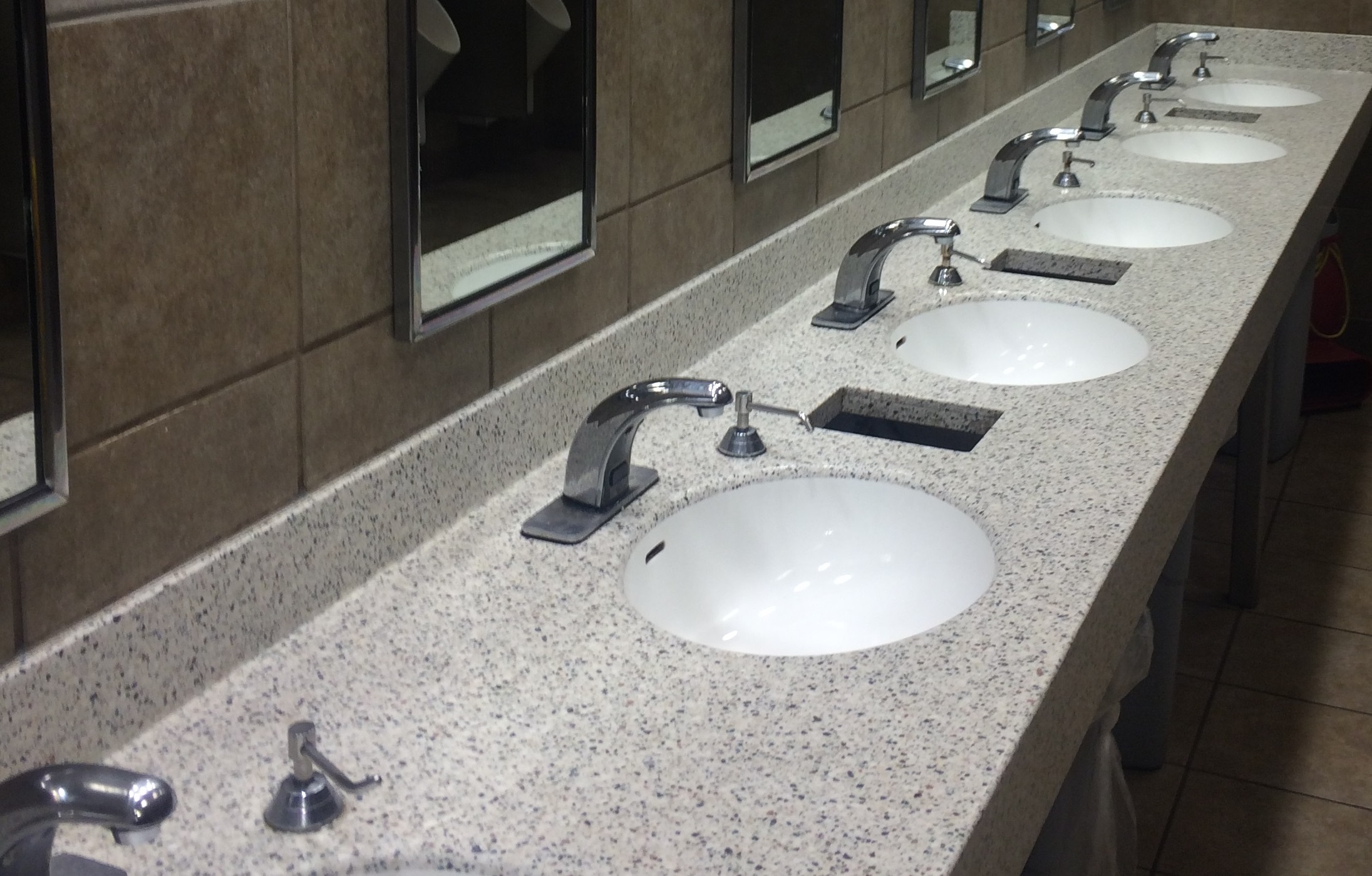 commercial motion sensor bathroom sink faucet