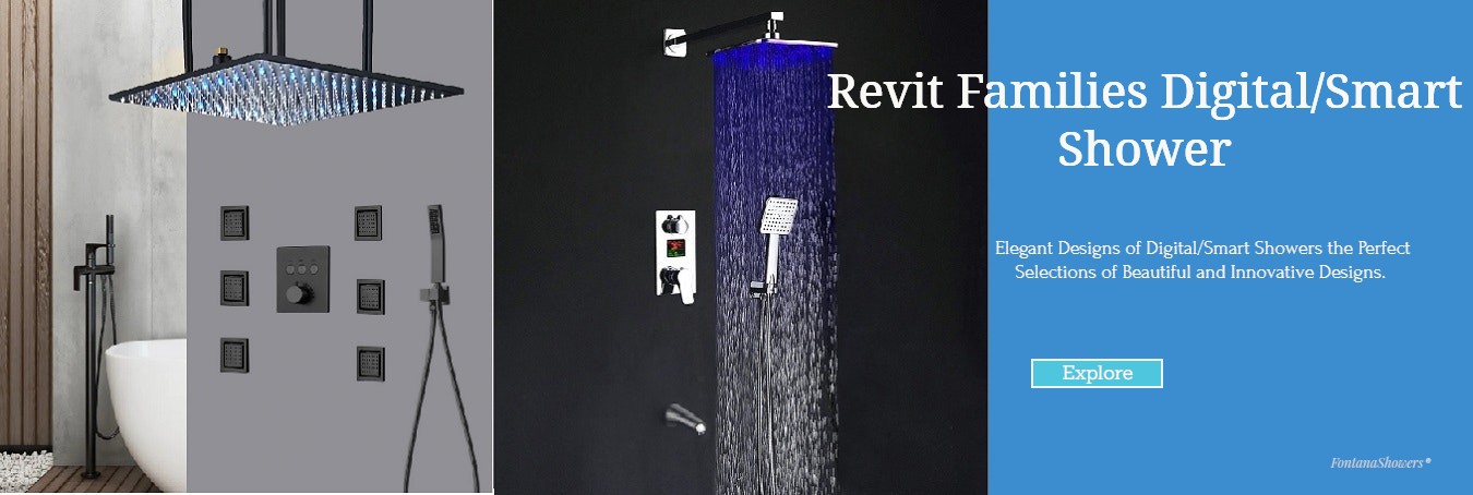 Revit Families Digital/Smart Shower