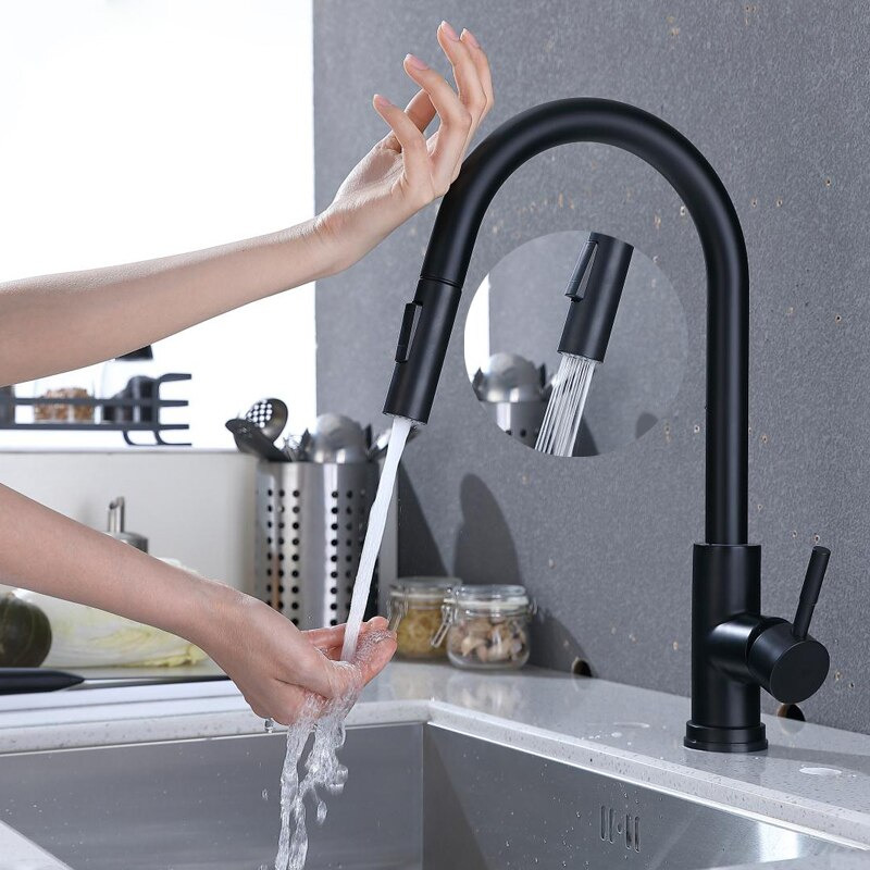 Delta Touch Kitchen Faucet With Activated sensor || Delta Touch Faucet ...
