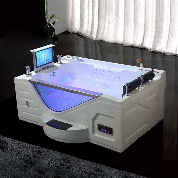 Sierra Whirlpool Massage Indoor Bathtub with TV - FS9908