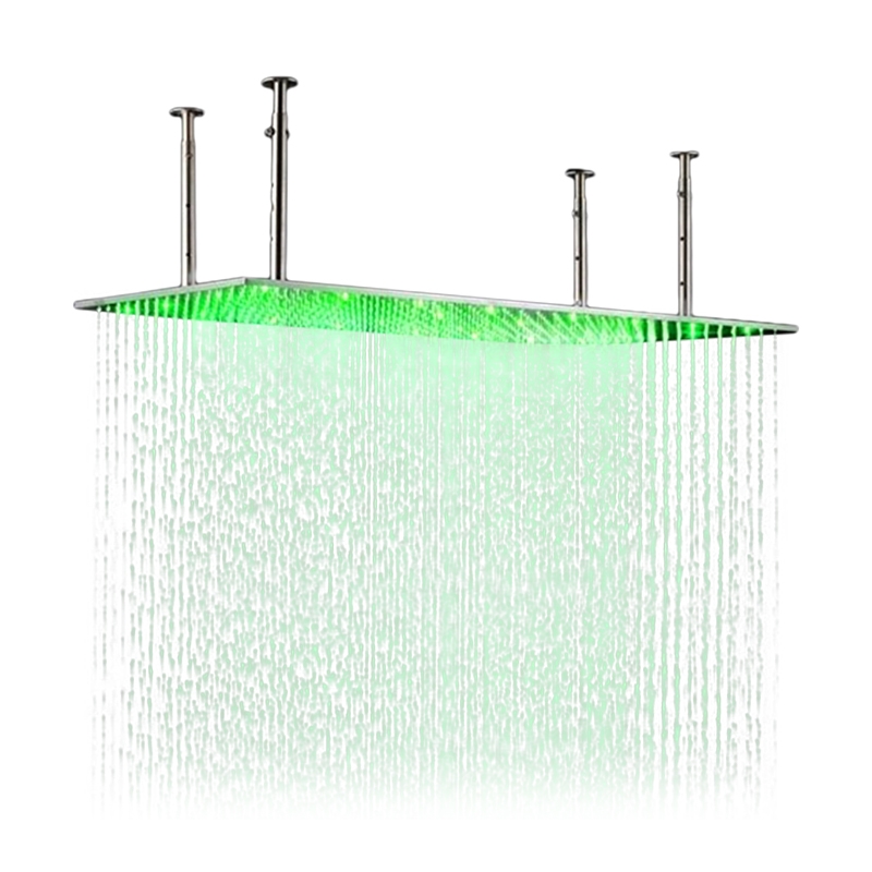 40 Inch Rain Shower Head in Rectangle Large Ceiling Mount