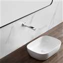 Fontana Vessel Sink and  Wall Touchless Motion Sensor Faucet