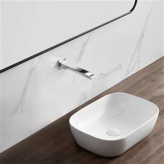 Fontana Vessel Sink and  Wall Touchless Motion Sensor Faucet