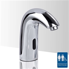 Fontana Mono Chrome Finish Commercial Automatic Sensor Faucet