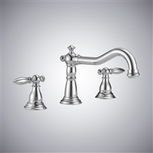 Fontana Nicastro Chrome Dual Handle Bathroom Faucet