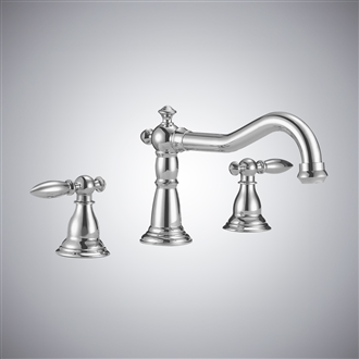 Fontana Nicastro Chrome Dual Handle Bathroom Faucet