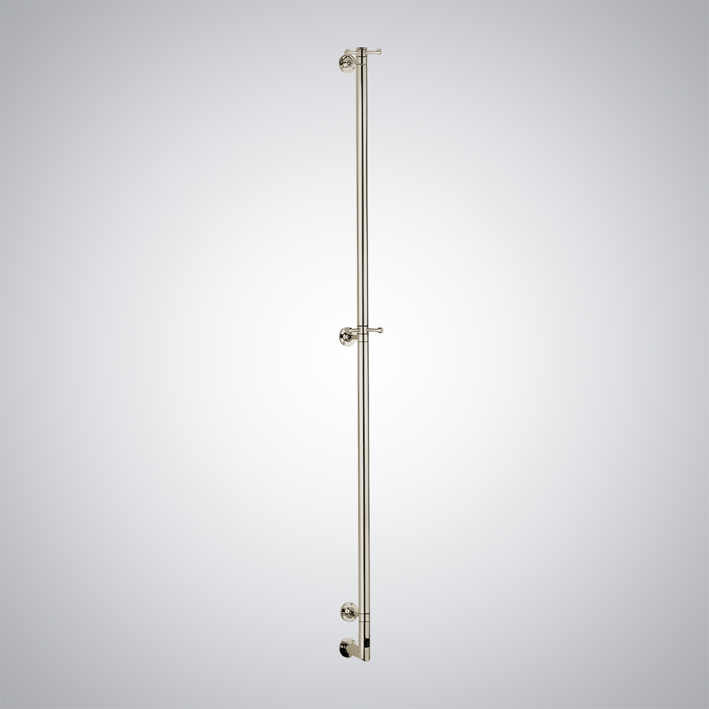 Fontana Pelham In Champagne Finish Electric Heated Towel Rail