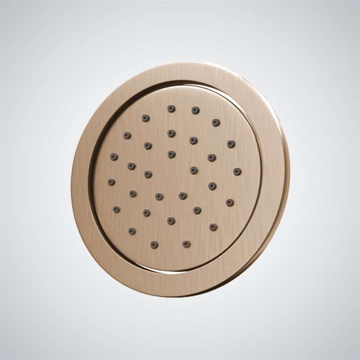 Fontana Ivrea Champagne Finish Massage Shower Body Spray Jet