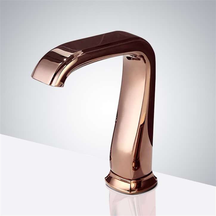 Rose Gold Commercial Automatic Sensor Faucet