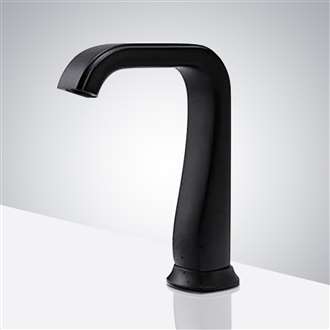 Fontana Commercial Matte Black Automatic Sensor Hands Free Faucet