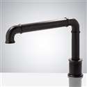 Fontana Couron Commercial Oil Rubbed Bronze Deck Mount Automatic Touchless Sensor Faucet