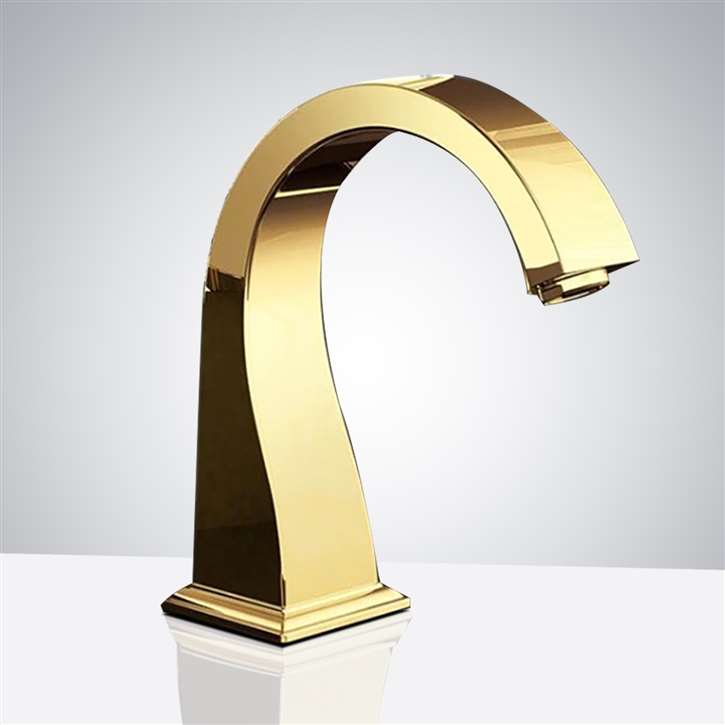 Fontana Commercial Gold Automatic Sensor Hands Free Faucet