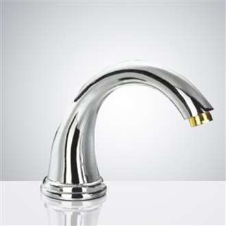 Fontana Tivoli Commercial Chrome Touchless Automatic Hands Free Sensor Faucet