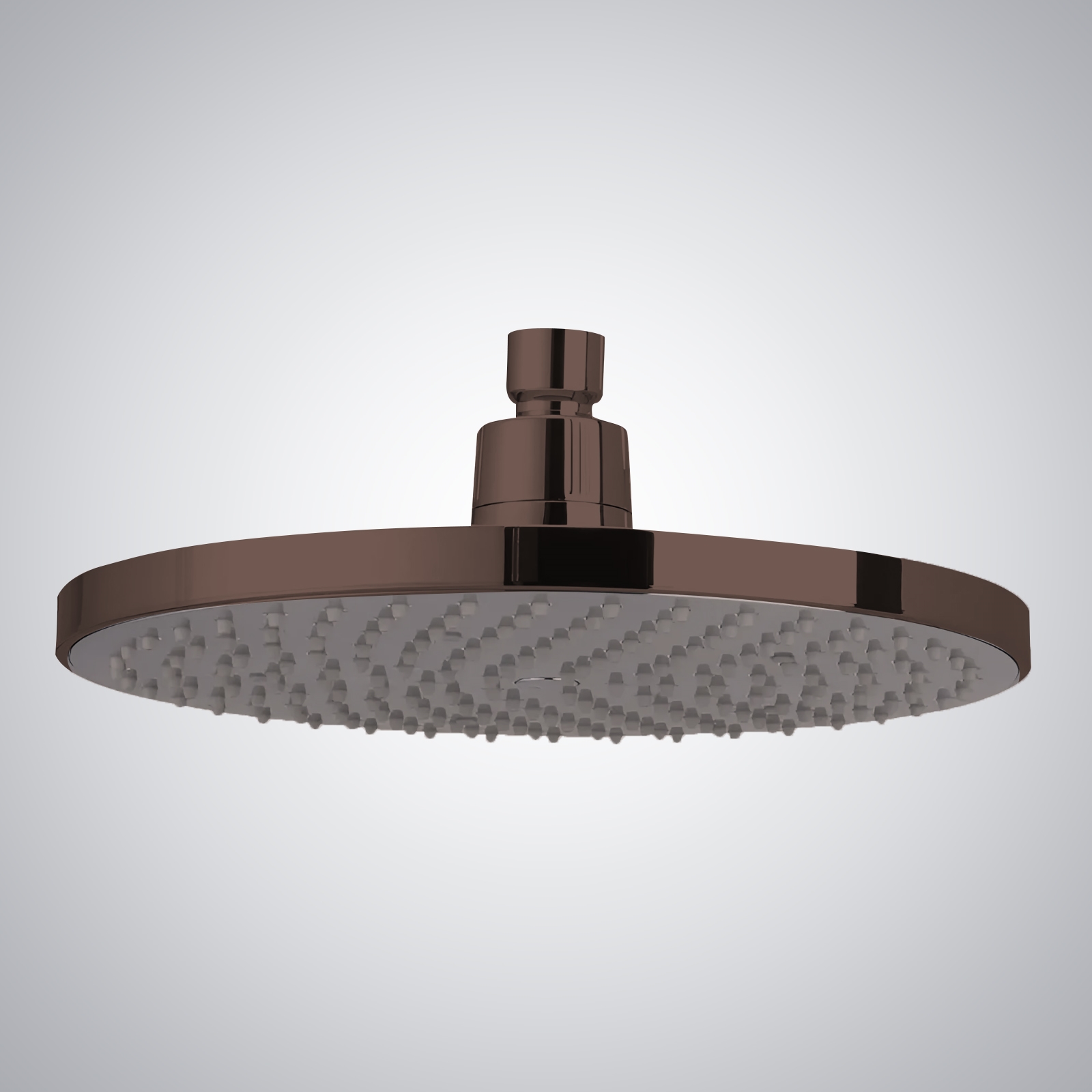 Fontana Dax Round Rain Shower Head with Master Clean Spray Face in Oil Rubbed Bronze Finish