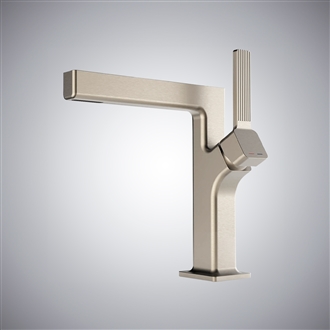 Fontana Evreux Brushed Nickel Deck Mounted Bathroom Faucet