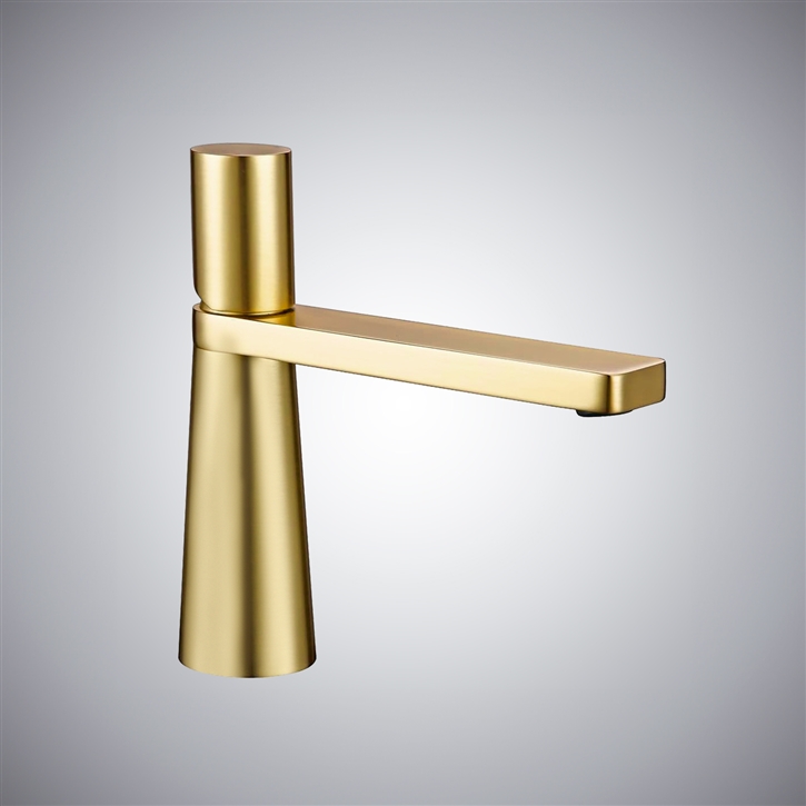 Fontana Villeurbanne Brushed Gold Bathroom Faucet