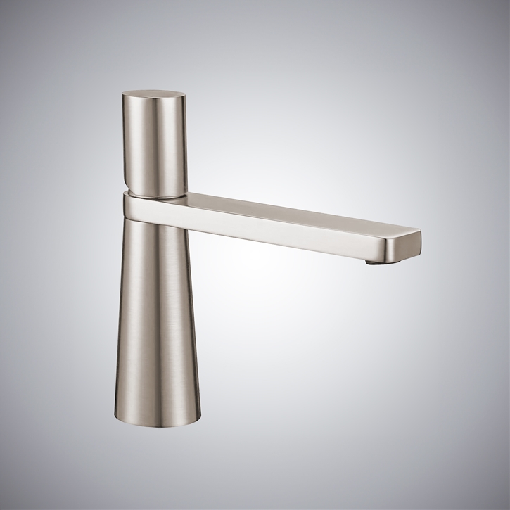 Fontana Villeurbanne Brushed Nickel Bathroom Faucet