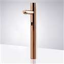 Fontana Solo Rose Gold Tall Touchless Commercial Automatic Sensor Faucet