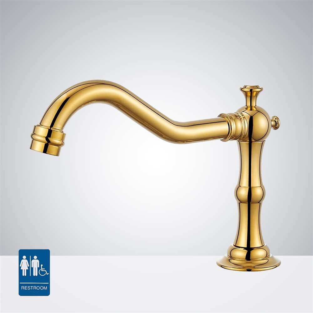 Touchless Classic Gold cheapest Kitchen Faucet