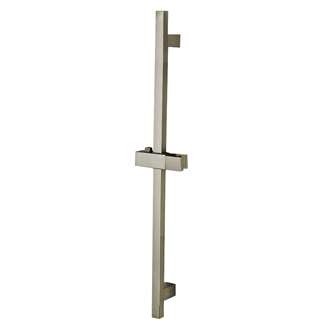 Brushed Nickel Plated Slide Rail Shower System