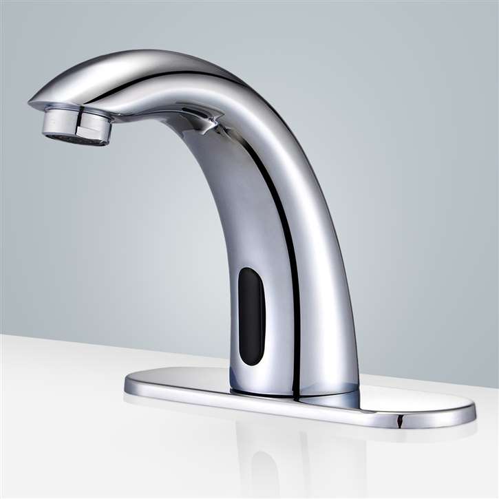 Commercial Automatic Faucets On Sale Lano Commercial Automatic Chrome   FS 502N 2T 