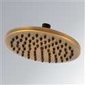 Leonardo Antique Brass Rain Shower Head