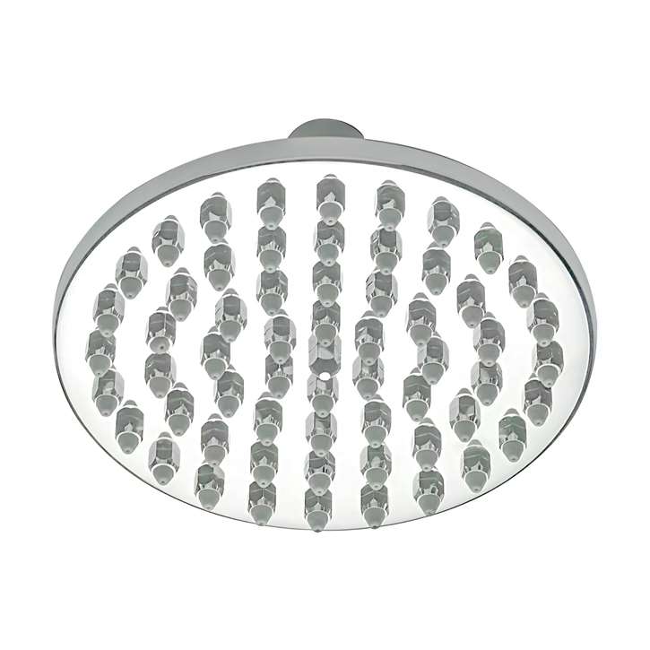 Fontana Leonardo Matte White Rain Showerhead