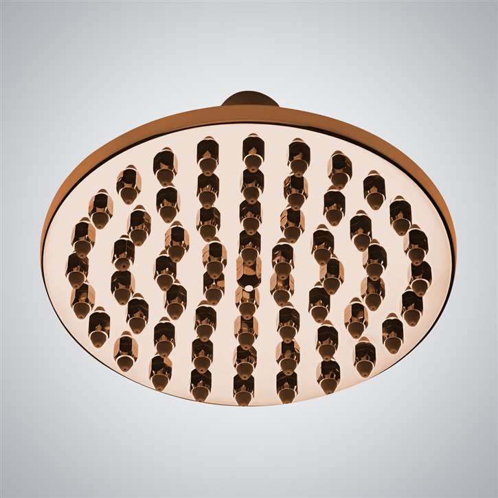 Fontana Leonardo Rose Gold Rain Showerhead