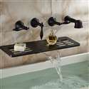 Latori Multifunction Oil Rubbed Bronze Wall Mount Bathtub Faucet