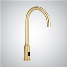 Fontana Commercial Brushed Gold Plated Automatic Motion Sensor Faucet