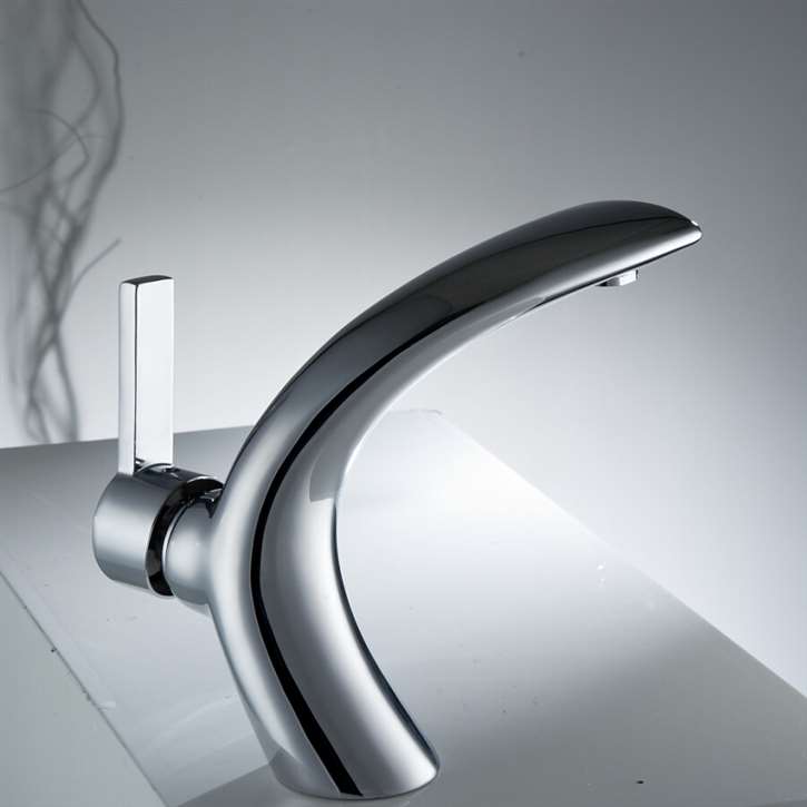 Brio Curved Shape Design Faucet Chrome Finish