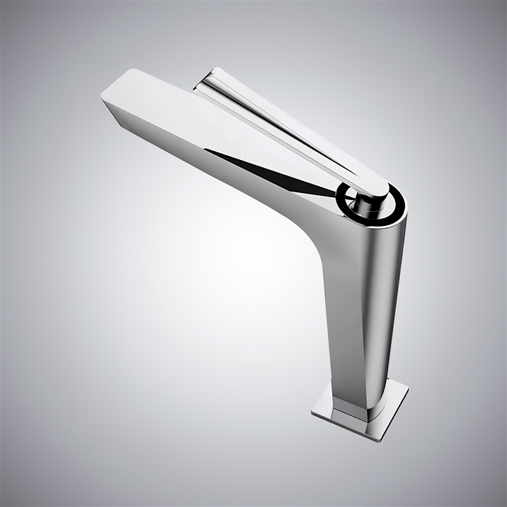 Fontana Chrome Finish Modern and Tall Basin Faucet