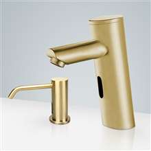 Fontana Freestanding Commercial Motion  Sensor Faucet And Automatic Soap Dispenser