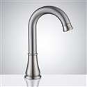 Fontana Commercial Brushed Nickel Touchless Automatic Sensor Faucet