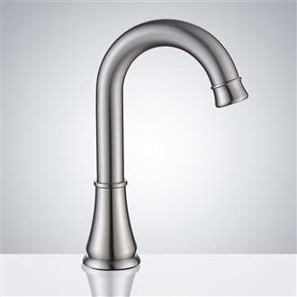 Fontana Commercial Brushed Nickel Touchless Automatic Sensor Faucet