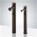 Clares Commercial Oil Rubbed Bronze Automatic Sensor Faucet with Soap Dispenser