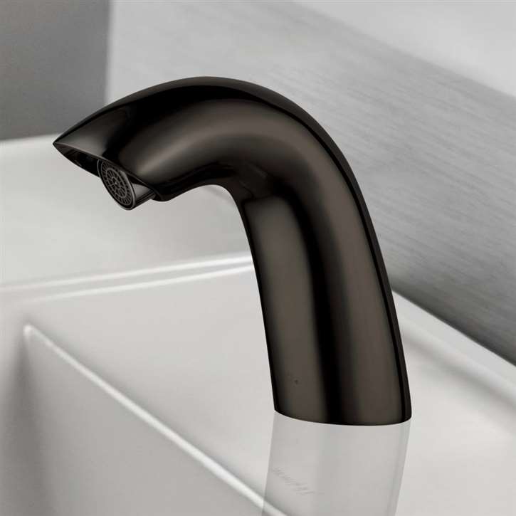 Conto Commercial Automatic Hands Free Faucet Matte Black