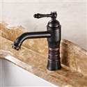 Fontana VendÃ©e Oil Rubbed Bronze Deck Mount Sink Faucet