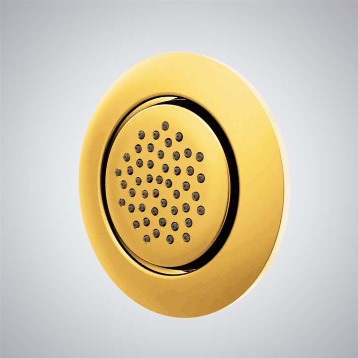 Fontana Potenza Gold  Finish Shower Body Jets