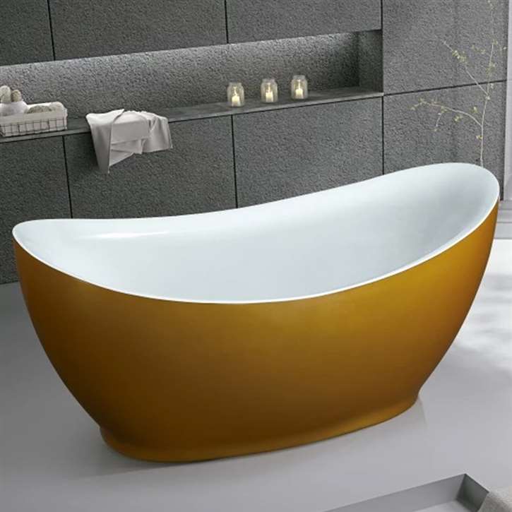 Napoli One Person Modern Simple Freestanding Indoor Bathtub