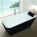 Texas One Person Rectangular Freestanding Soaking Indoor Bathtub