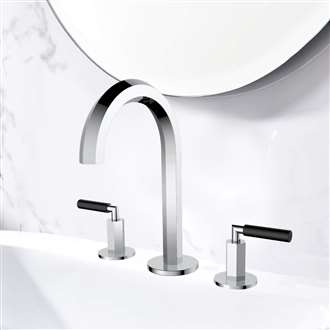 Fontana Luxury Style Double Handle Bathroom Sink Faucet