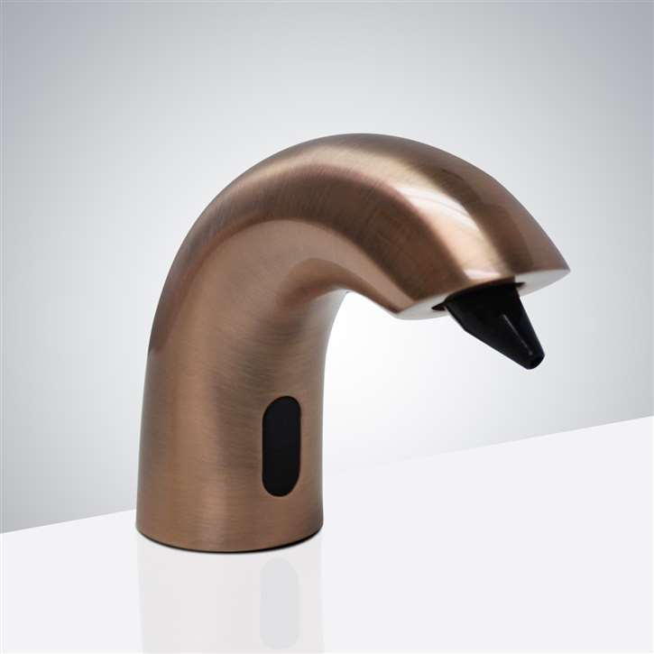 Milan Commercial Electronic Sensor Soap Dispenser In Venetian Bronze Finish