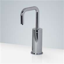 Fontana Peru Commercial Polished Chrome Electronic Hands Free Deck Mount Soap Dispenser