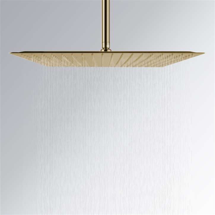 Best Brushed Gold Shower Head