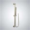 Brushed Nickel 1-Spray Handheld Shower