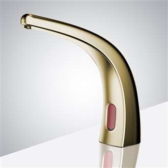 Fontana Brushed Gold Commercial Automatic Liquid Foam Soap Dispenser