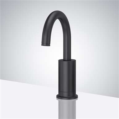 Commercial Automatic Matte Black Motion Sensor Faucet