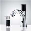 Fontana Single Handle Sink Sensor Faucet with Soap Dispenser