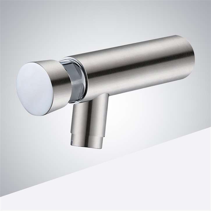 Fontana Brushed Nickel Wall Mount Commercial Automatic Sensor Faucet With Insight Infrared Technology